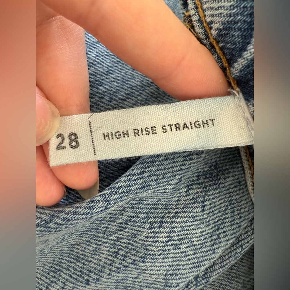 Pacsun High Rise Straight Jeans - Picture 5 of 5